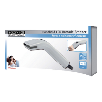 CMP-BARSCAN21 Barcodescanner ccd 1d linear wit Verpakking foto